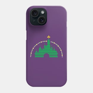 Mardi Gras Green Phone Case