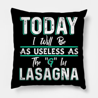 Today Lasagna Pillow