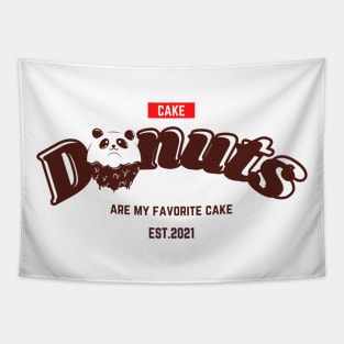 Dunkin donuts panic cake Tapestry