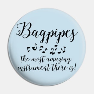 Amazing Bagpipes Pin