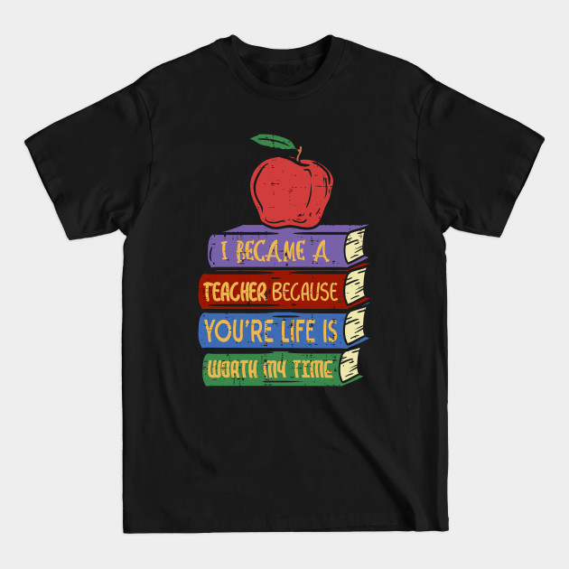 Higher School Education By Educator In Secondary School - Teachers - T-Shirt