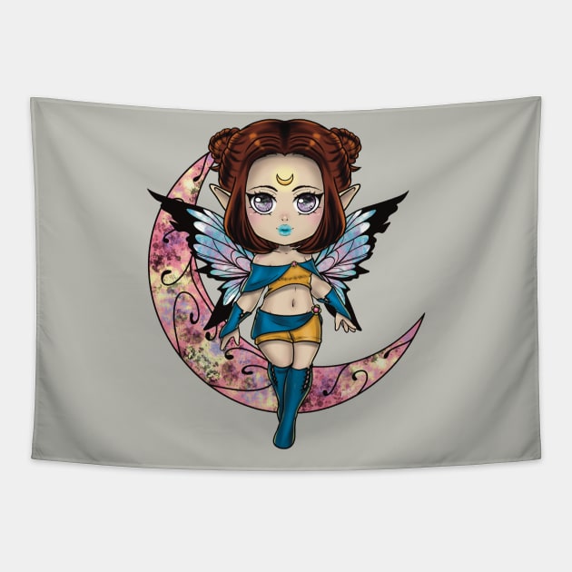 Moon Fae Tapestry by rvkhart