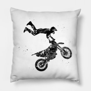 Motocross Dirt Bike Pillow