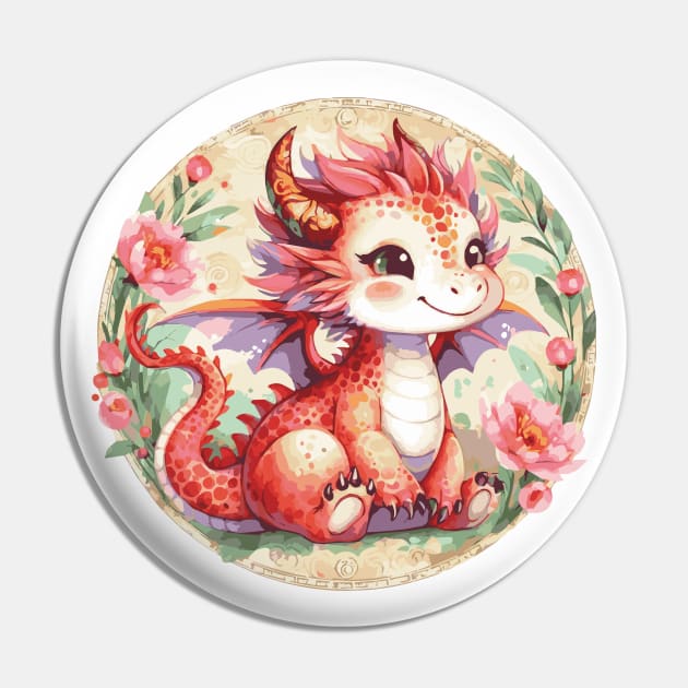 Year of the Dragon Baby 2024 Pin by Heartsake