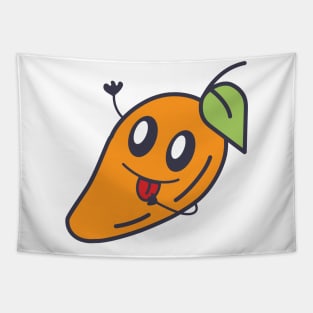 Kawaii mango Tapestry