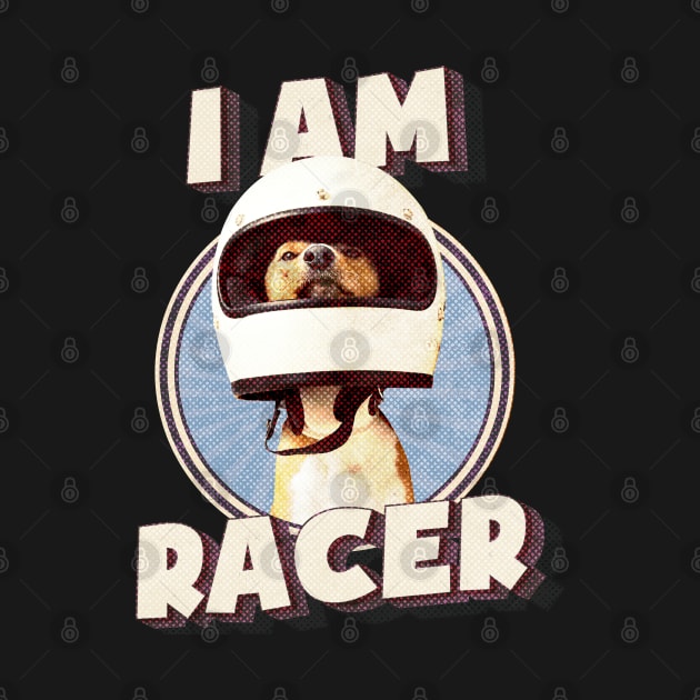 Funny Dog I Am Raccer | Labrador Retrievers by i am Cuta