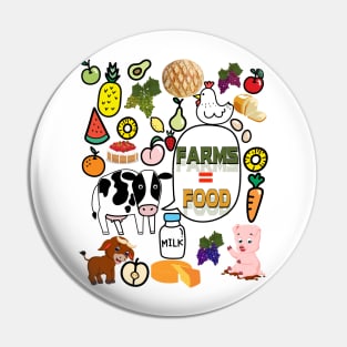 FARMS=FOOD Pin