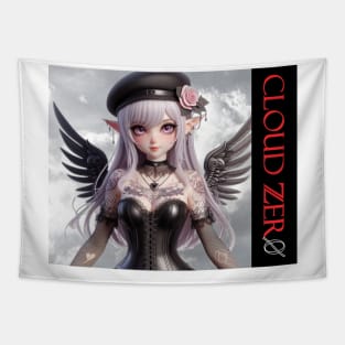 Cloud Zer0 Angel Girl Tapestry