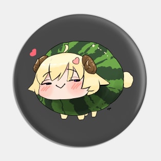 Watamelon sheep Pin