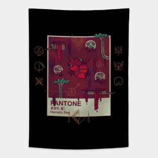 Hematic Red Tapestry