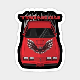 Firebird Trans Am 79-81 - red and black Magnet