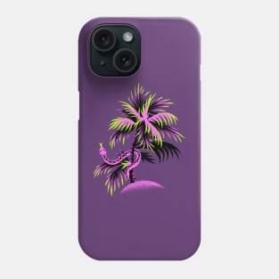 Snake Palms - Purple Phone Case