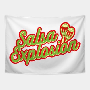 1970s Salsa Explosion Homage Tapestry