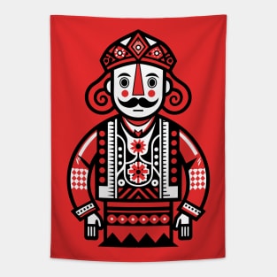 Romanian Folk Art Traditional Costume Tapestry
