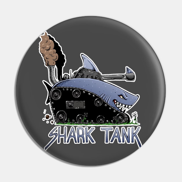 Shark Tank Pin by IggyMonster