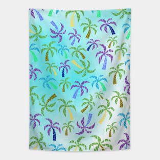 TOPSY Turvy Tropical Palm Trees Tapestry