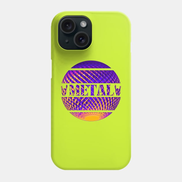 Metal colorful  - Heavy metal Phone Case by Bailamor
