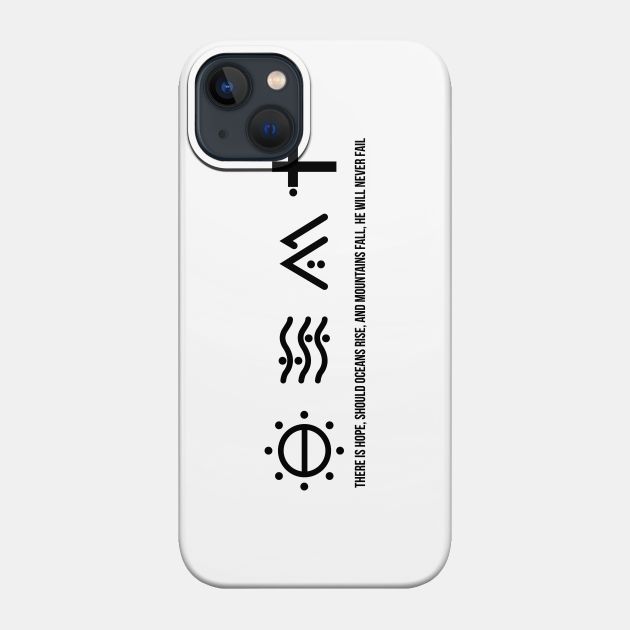 There is hope: Christian shirts and gifts - Christian - Phone Case