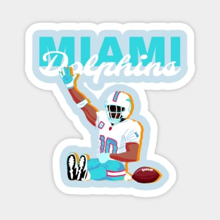 Miami dolphins - Tyreek Hill 10 Magnet