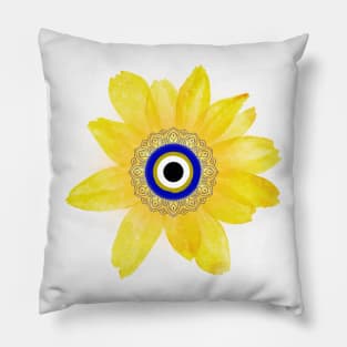 Evil Eye #9 Pillow