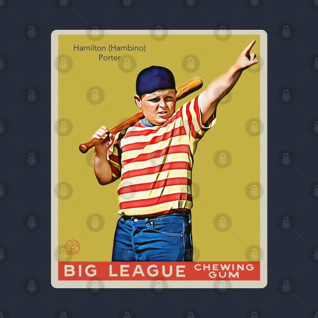 The Great Hambino 1933 Goudey & Co. Baseball Card by Tomorrowland Arcade