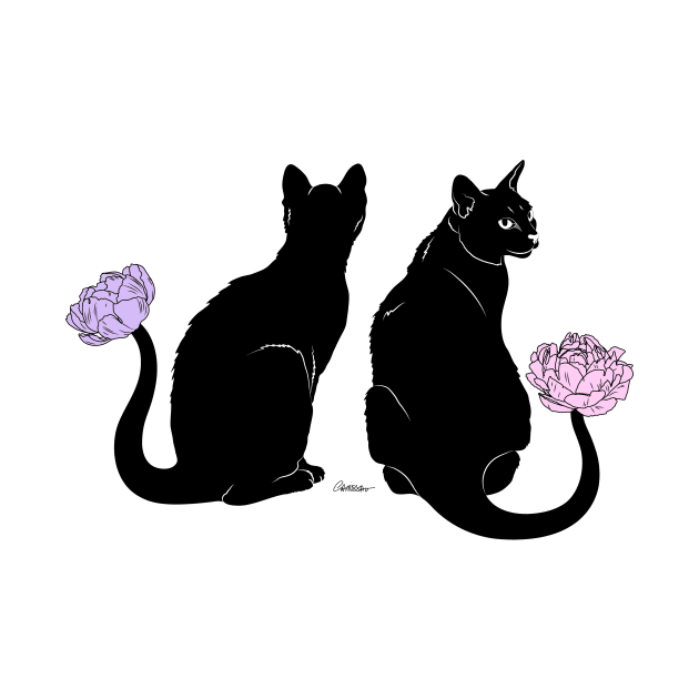 Flower Cats by camissao