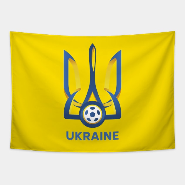 Ukraine National Football Team Tapestry by alexisdhevan