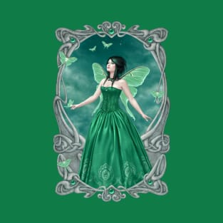 Emerald Birthstone Fairy T-Shirt