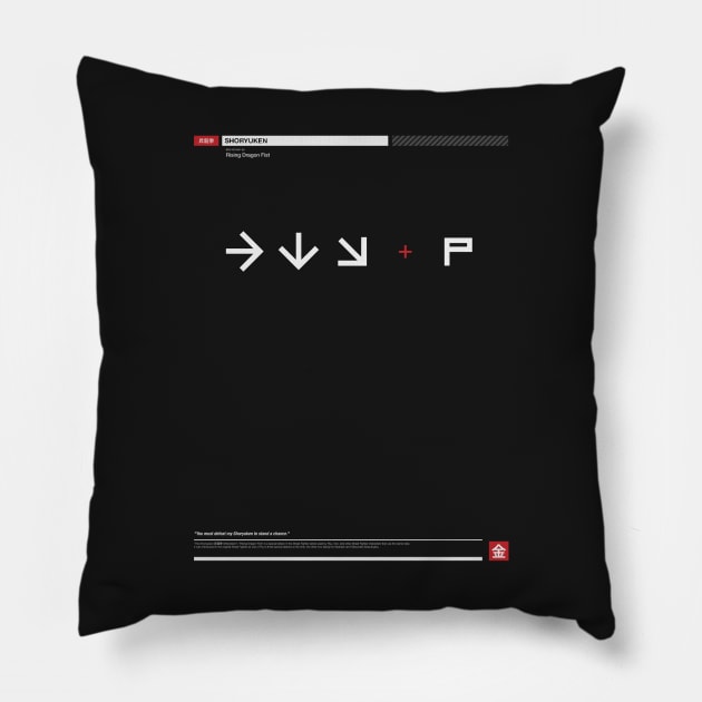 Shoryuken Pillow by ALHuynh