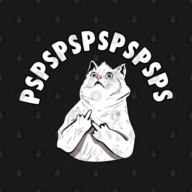 Pspspsps Funny Cat Meme by Barnyardy