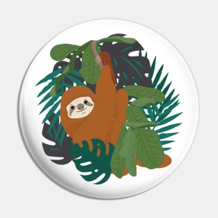 Sloth Pin