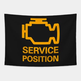 Service Position Light Tapestry