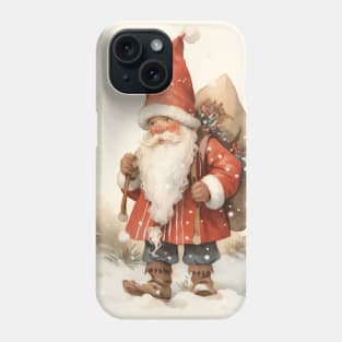 Christmas Santa Cottagecore Vintage Phone Case