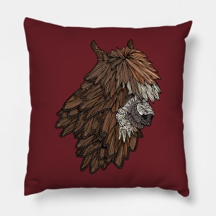 Ornate Llama Pillow