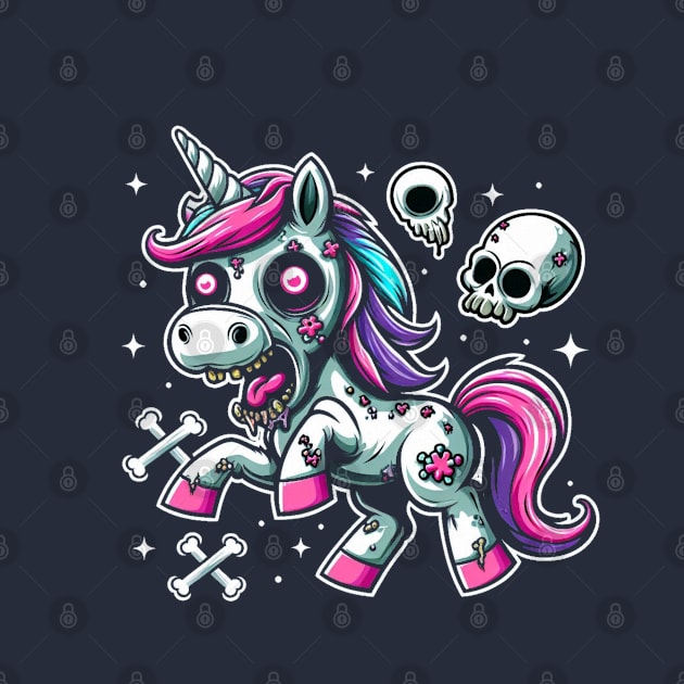 Gothic Unicorn Fantasy by Patrick9