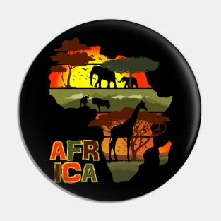 Africa Pin