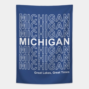 Michigan - Great Lakes, Great Times Tapestry