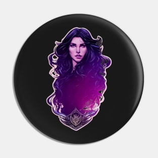 Yen - Sorceress - Fantasy Witcher Pin