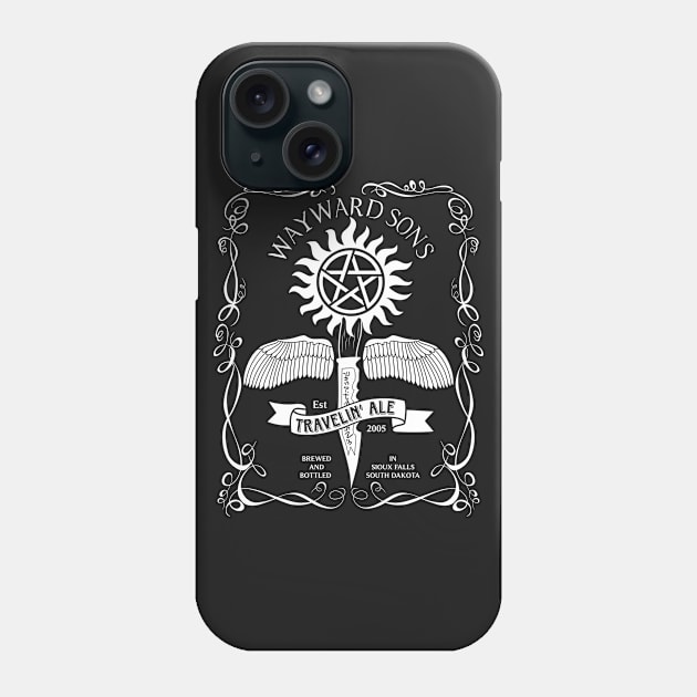 Wayward Sons Ale Supernatural Phone Case by joefixit2