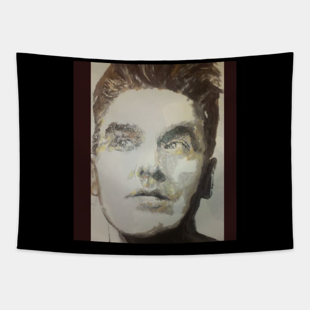 Morrissey Tapestry by Mike Nesloney Art