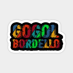 vintage color Gogol Bordello Magnet