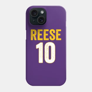 Angel Reese - Back Number Text Style Phone Case