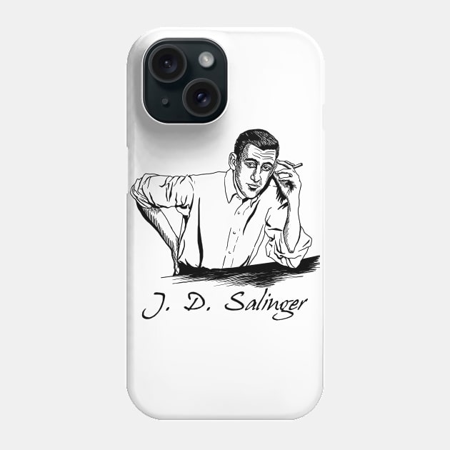 Salinger 1 Phone Case by HelenaCooper