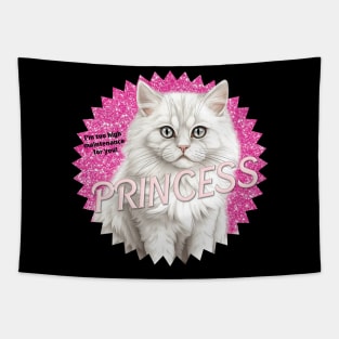 Her Royal Cattiness Tapestry