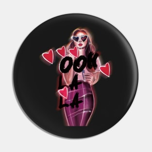 OOH LA LA Valentine’s Day Pin