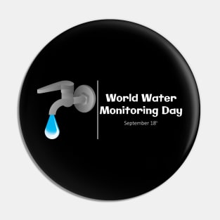 World Water Monitoring Day Pin