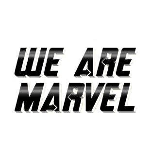 We Are Marvel Pod Stacked T-Shirt