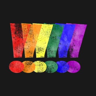 LGBTQ Pride Exclamation Points T-Shirt