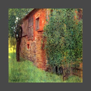 Farmhouse at Kammer by Gustav Klimt T-Shirt