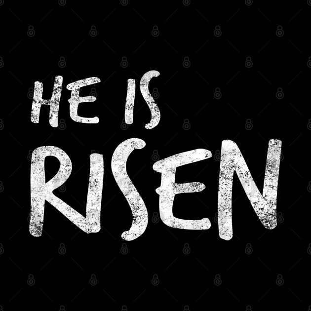 He Is Risen Cool Inspirational Easter Christian by Happy - Design